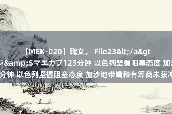 【MEK-020】職女。 File23</a>2011-05-20プレステージ&$マエカブ123分钟 以色列坚握阻塞态度 加沙地带媾和有筹商未获冲突